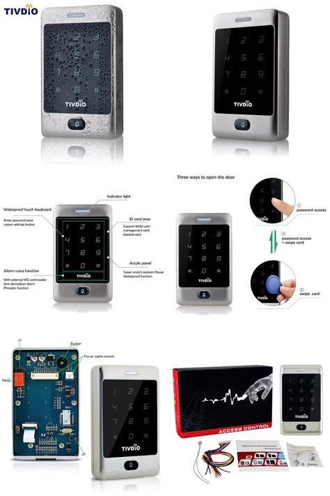 tivdio keypad rfid access control system|RETEKESS T.